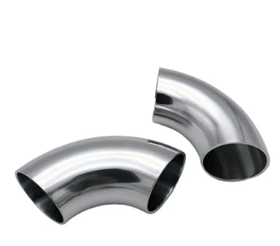 Εξαρτήματα γωνιακού σωλήνα τιτανίου 90 μοιρών βαθμού 2