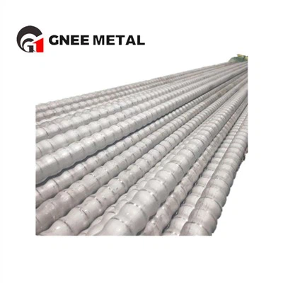 Τιτάνιο Βιδωτός ASTM B338 GR 1 GR 2 Σωλήνας